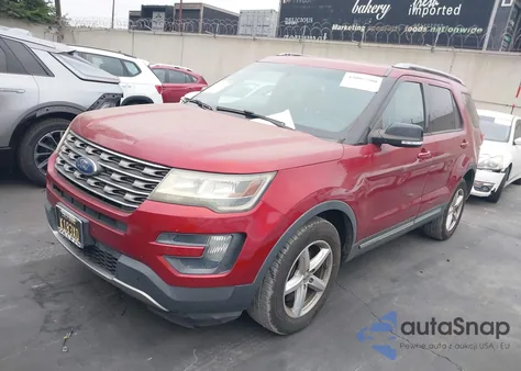 2016 Ford Explorer Xlt z USA, uszkodzony, nr VIN 1FM5K8D85GGA97885